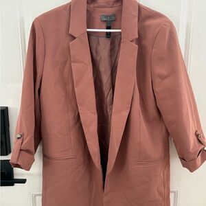 Women's Pink Blazer Jacket